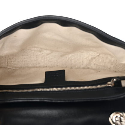 Gucci Monogram Multicolor Matelasse Diagonal Small GG Marmont Shoulder Bag Light Blue 5 of 11