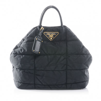 Prada Tessuto Nylon Quilted Tote Nero Black 1 of 7