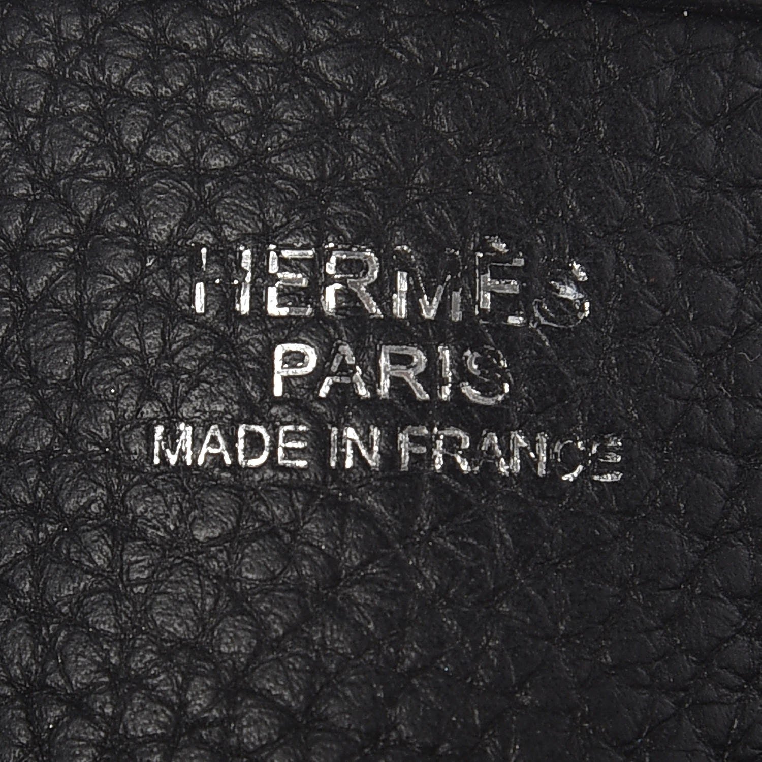 Hermes Taurillon Clemence Evelyne III PM Black 6 of 10