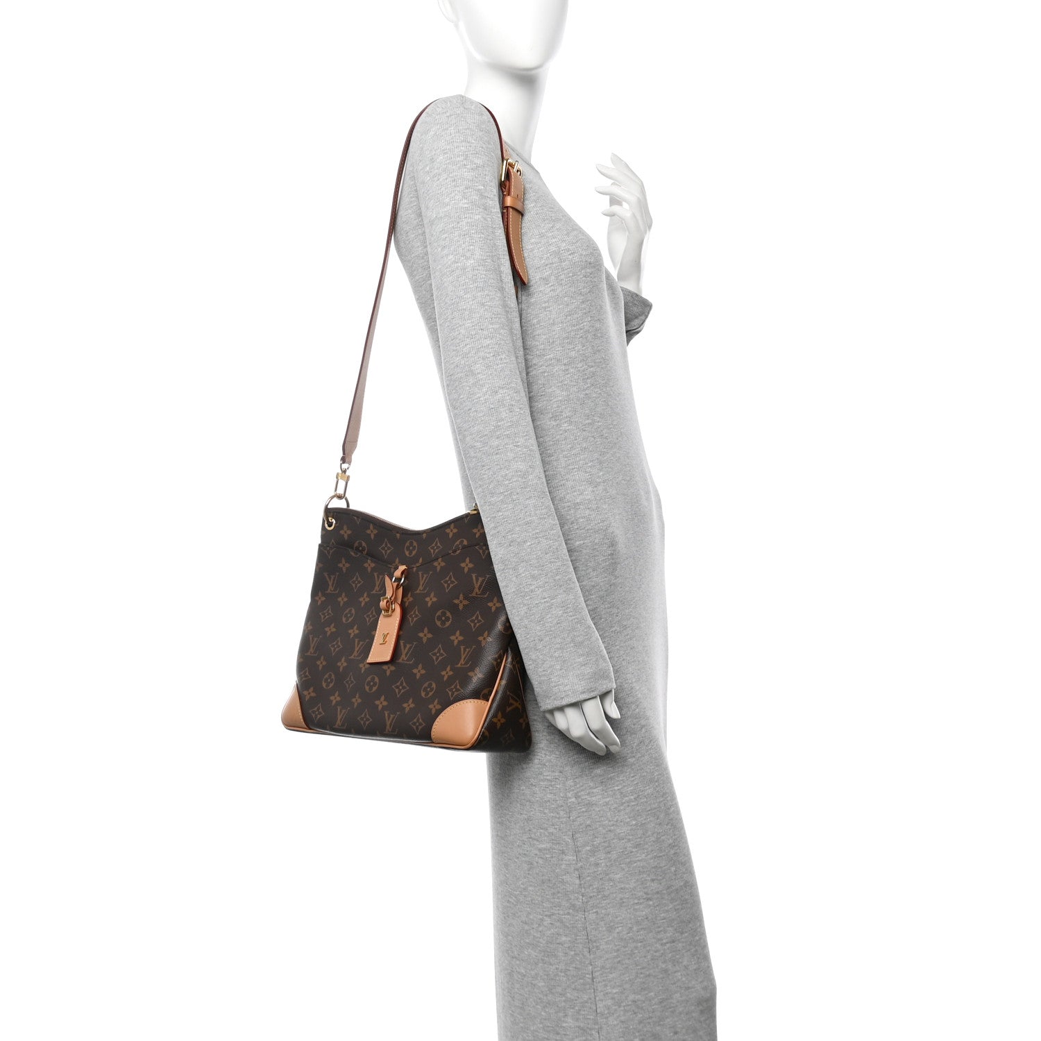 Louis Vuitton Monogram Odeon MM Natural 2 of 12
