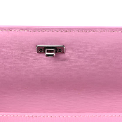 Balenciaga Calfskin Stripe Embossed Small Gossip Bag Candy Pink 12 of 12