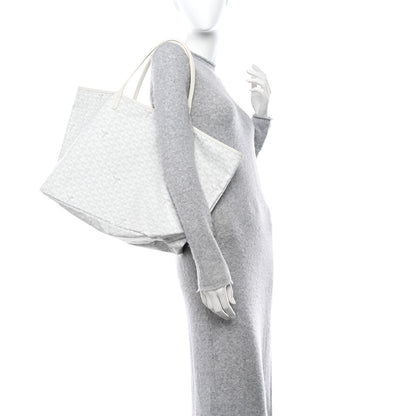 Goyard Goyardine Saint Louis GM White 2 of 9
