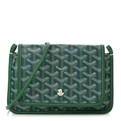 Goyard Goyardine Plumet Wallet Clutch Green 1 of 10