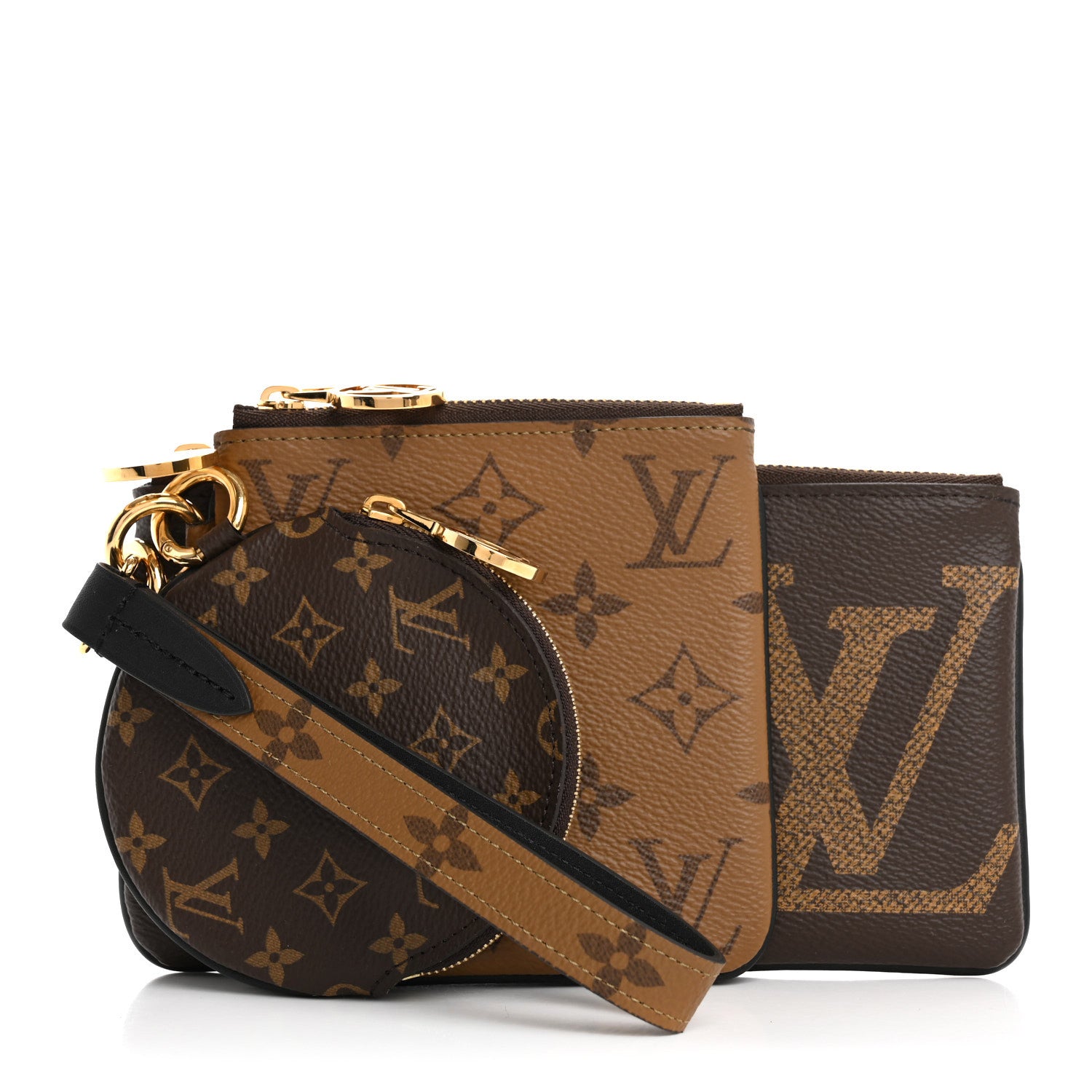 Louis Vuitton Reverse Monogram Giant Trio Pouch 1 of 13