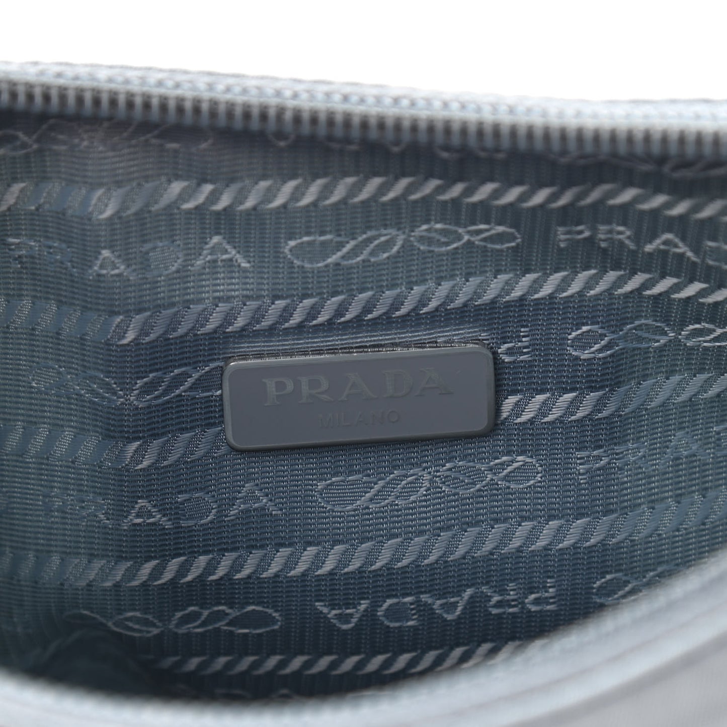 Tessuto Nylon Mini Re-Edition 2000 Bag Astrale