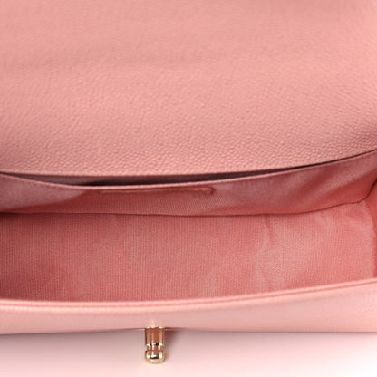 Chanel Caviar Quilted Medium Boy Flap Light Pink 5 of 15
