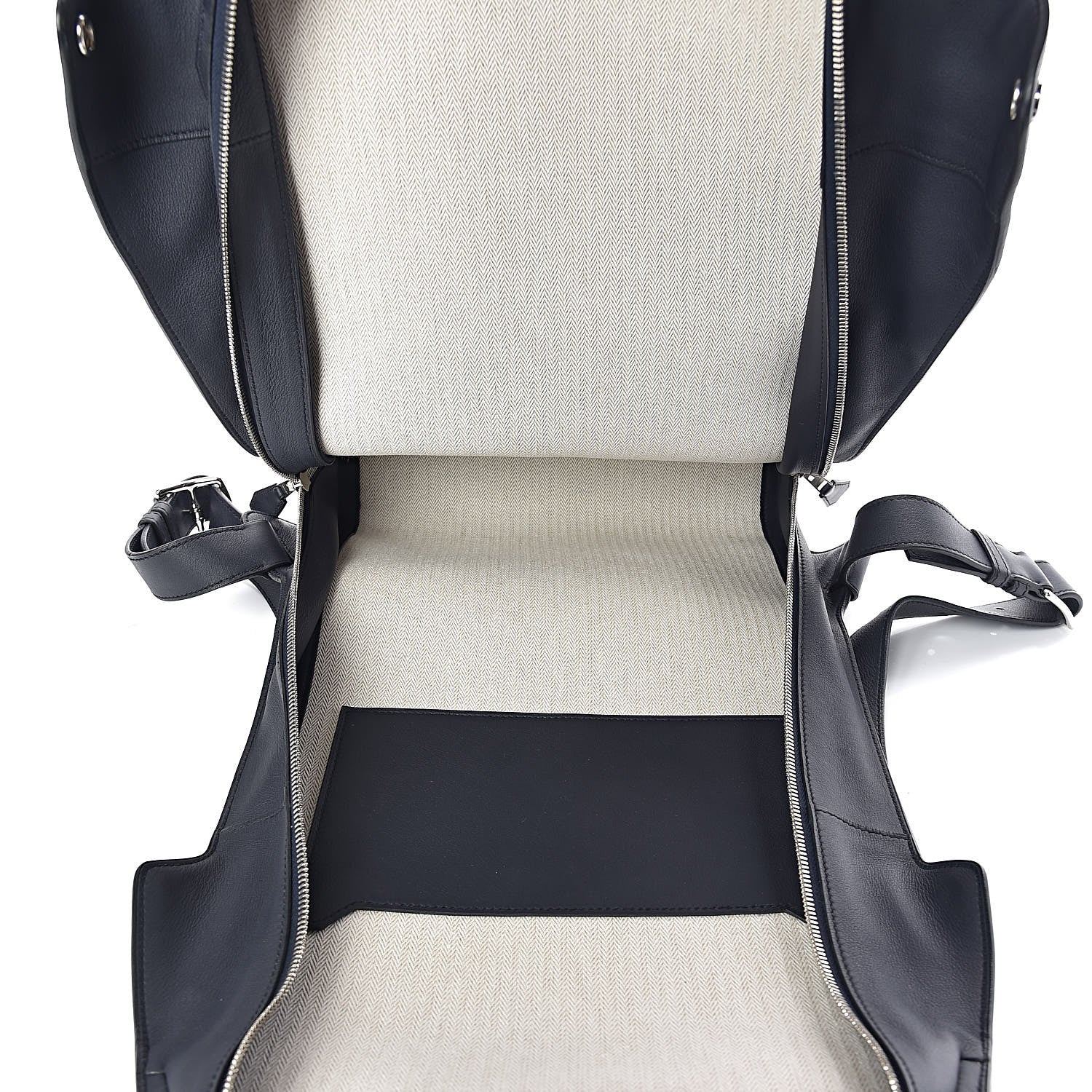 Hermes Taurillon Cristobal Cityback 30 Bleu Indigo 5 of 9