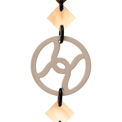 Hermes Buffalo Horn Lacquer Lena Necklace 5 of 6
