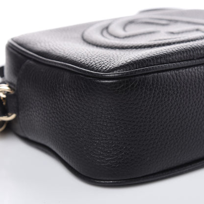 Gucci Pebbled Calfskin Small Soho Disco Bag Black 8 of 9