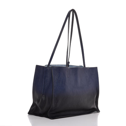 Prada Glace Calf Etiquette Tote Astrale Inchiostro 3 of 9
