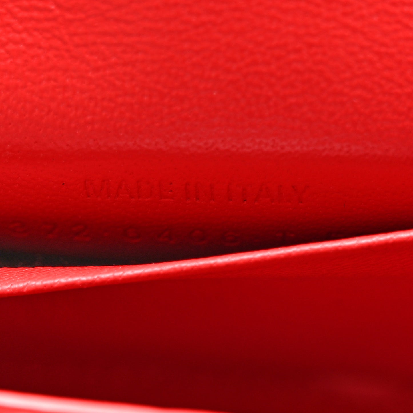 Shiny Calfskin Tonal B Crocodile Embossed Hourglass Top Handle Bag Mini Bright Red