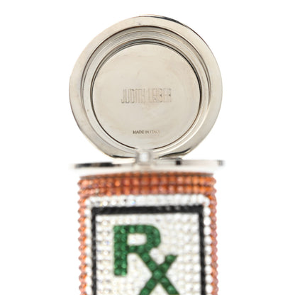 Judith Leiber Crystal RX Prescription Bottle Minaudiere Pill Box 5 of 5