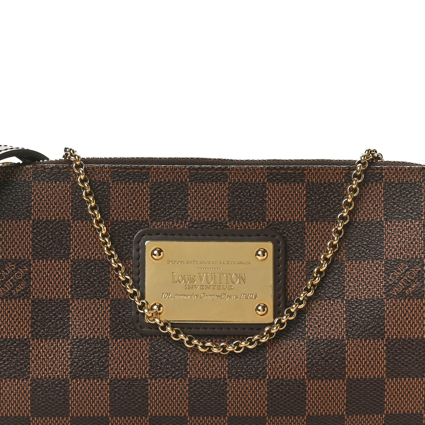 Damier Ebene Eva Clutch