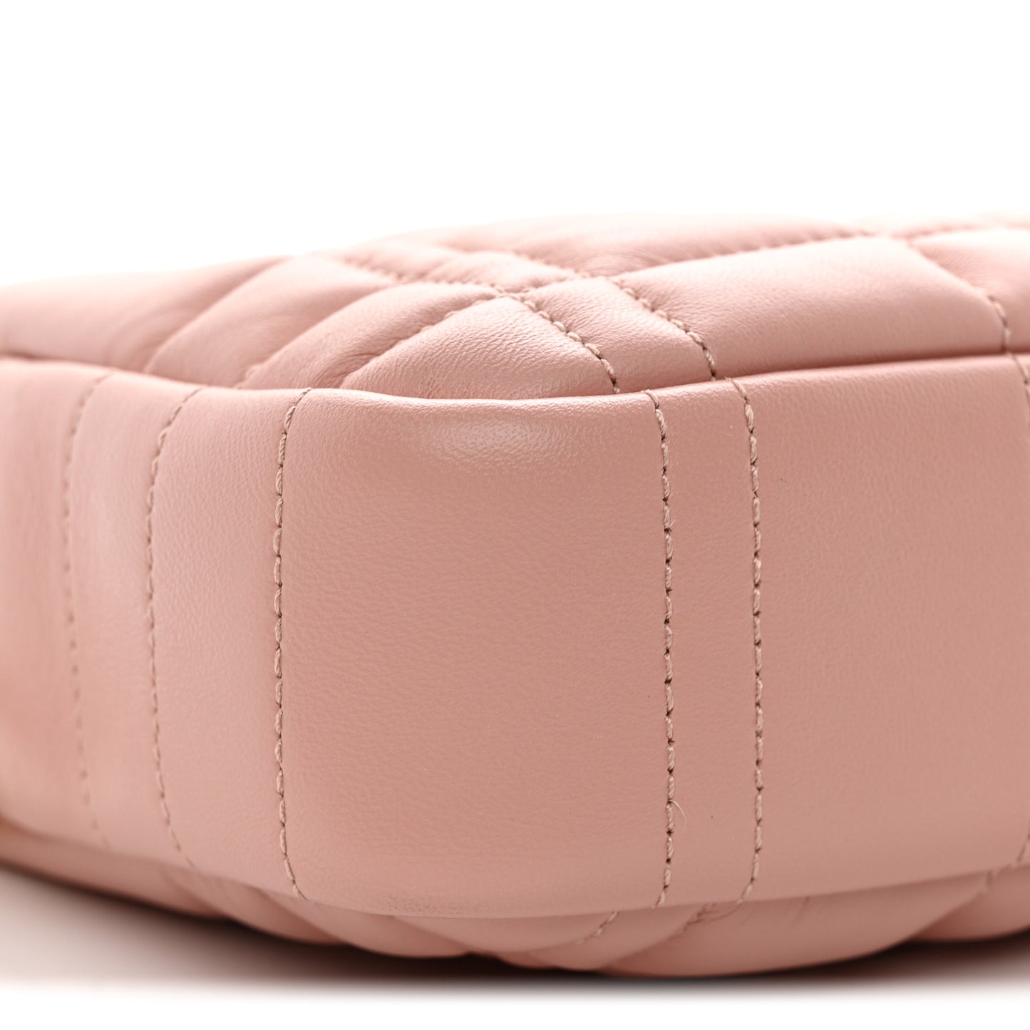 Calfskin Quilted Small Lola Camera Bag Primrose Pink