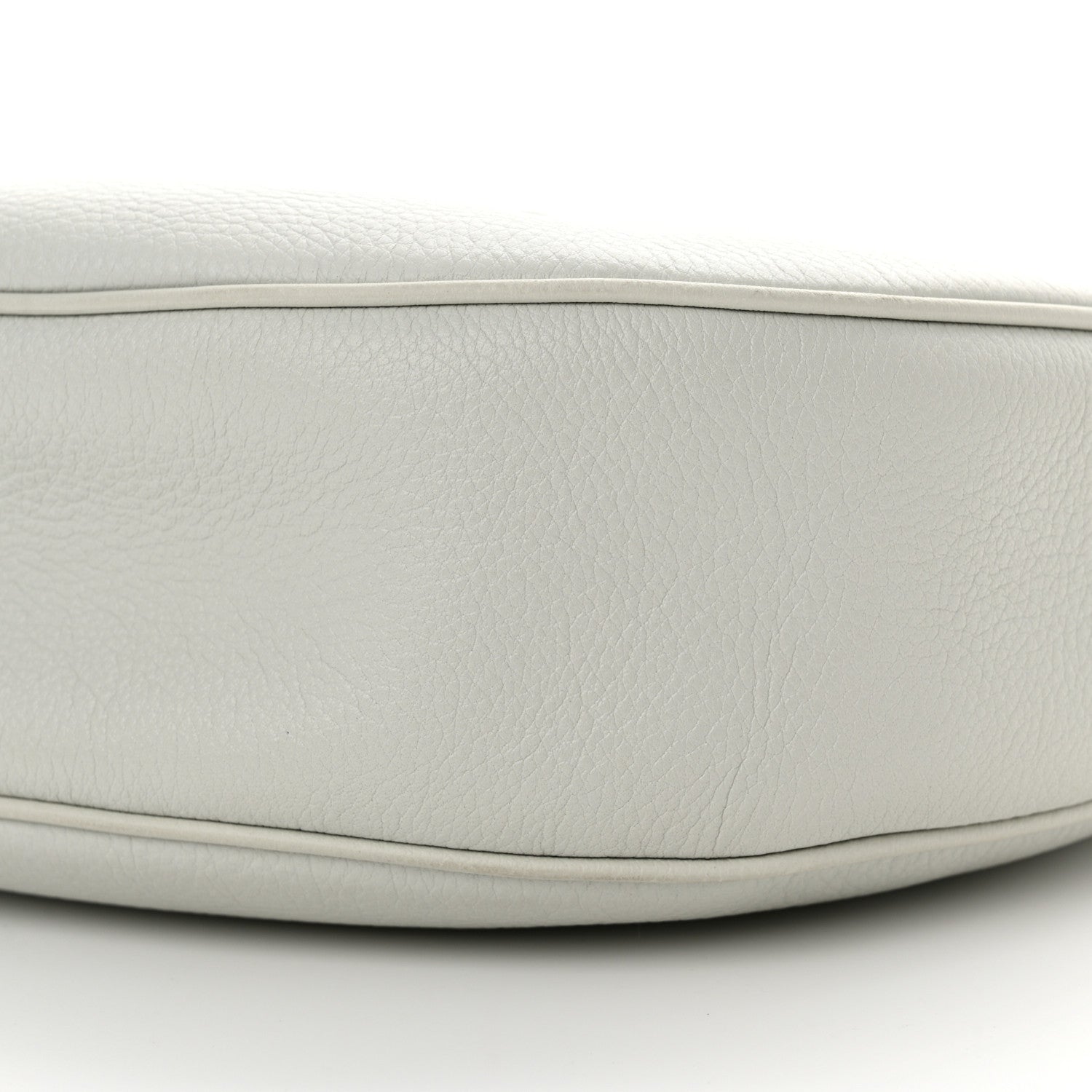 Celine Supple Calfskin Cuir Triomphe Heloise Shoulder Bag Light Stone 9 of 10