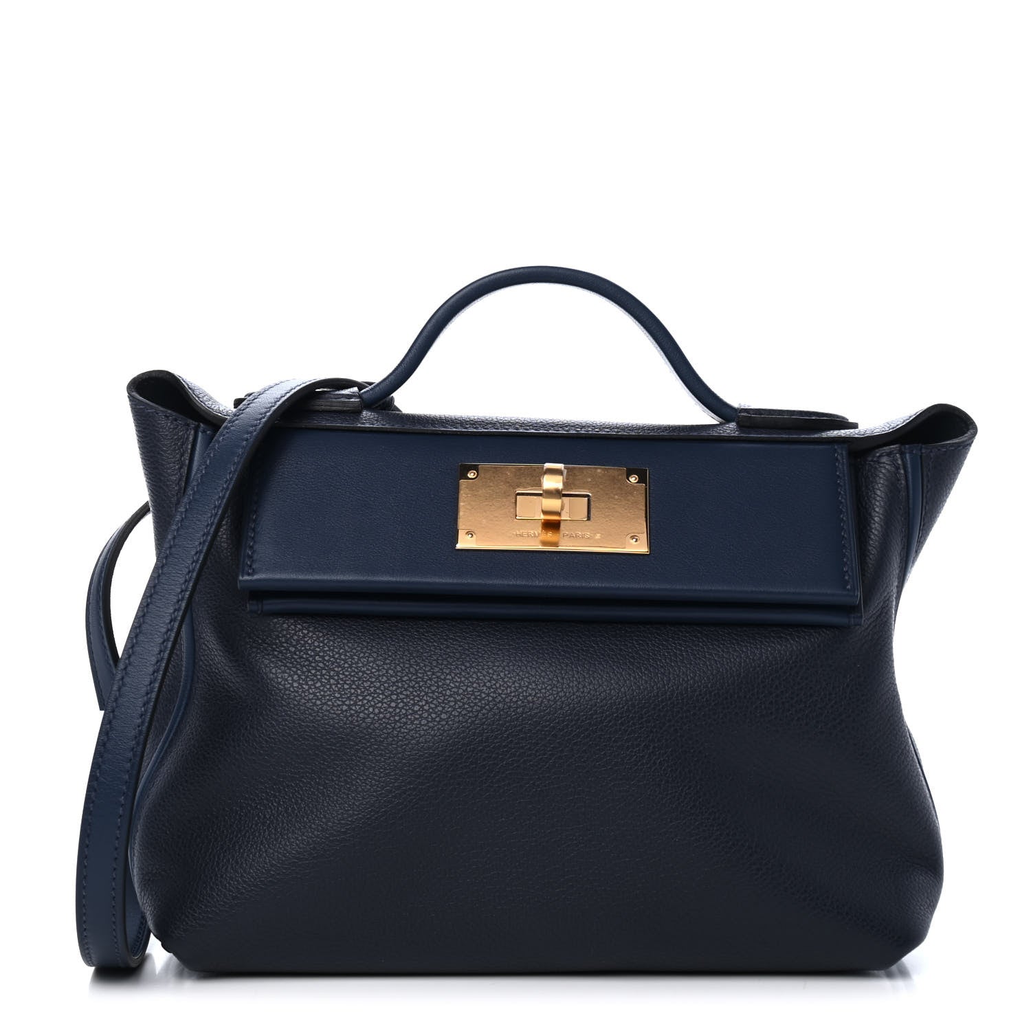 Hermes Evercolor Swift 24/24 21 Bleu Nuit Bleu Navy 1 of 4