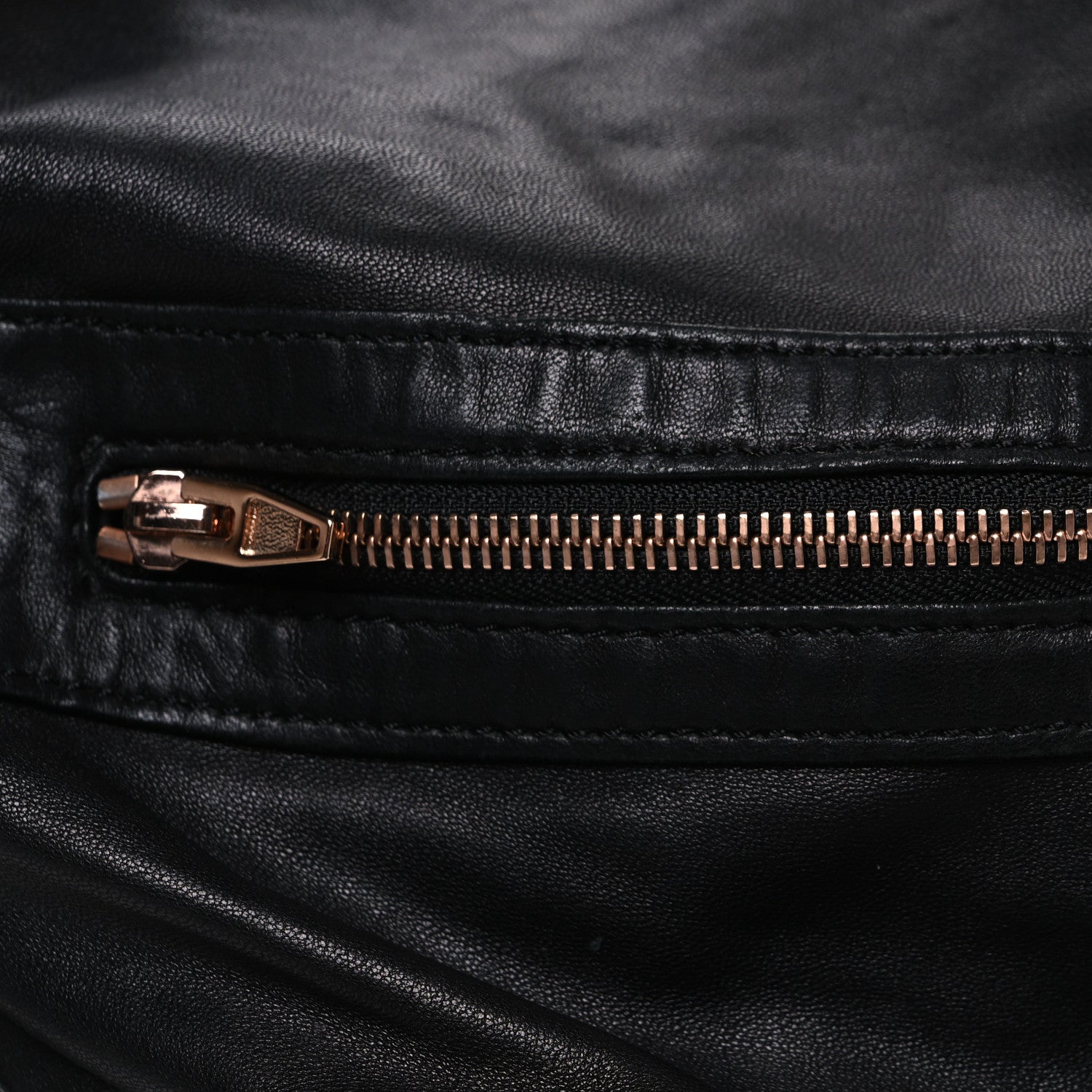 Alexander Wang Lambskin Marti Backpack Bag Washed Black Rose Gold Hardware 6 of 8