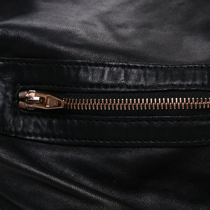 Alexander Wang Lambskin Marti Backpack Bag Washed Black Rose Gold Hardware 6 of 8