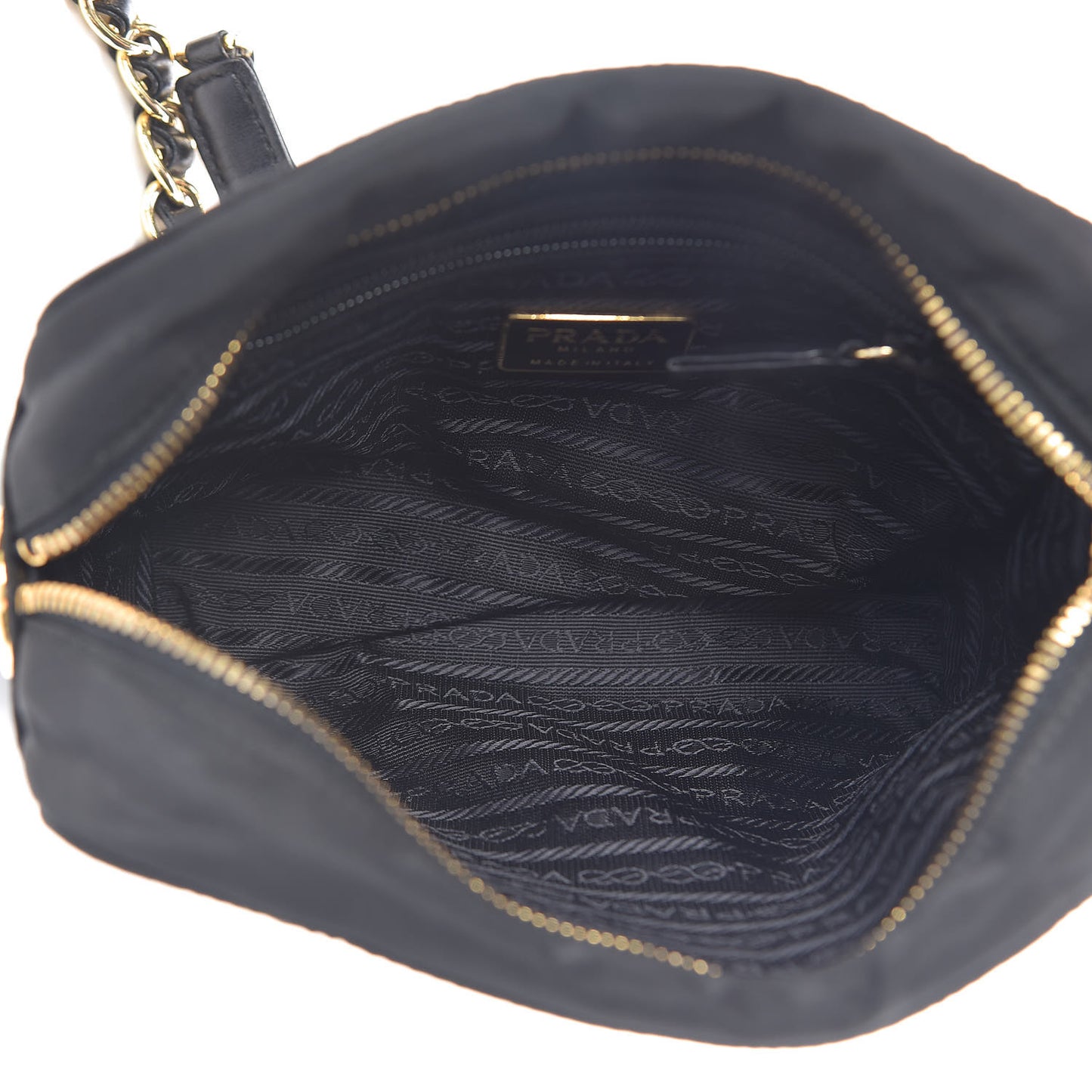 Tessuto Nylon Shoulder Bag Black