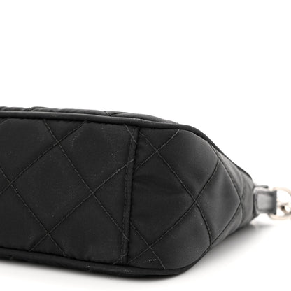 Prada Nylon Tessuto Impuntu Quilted Crossbody Bag Black 11 of 13