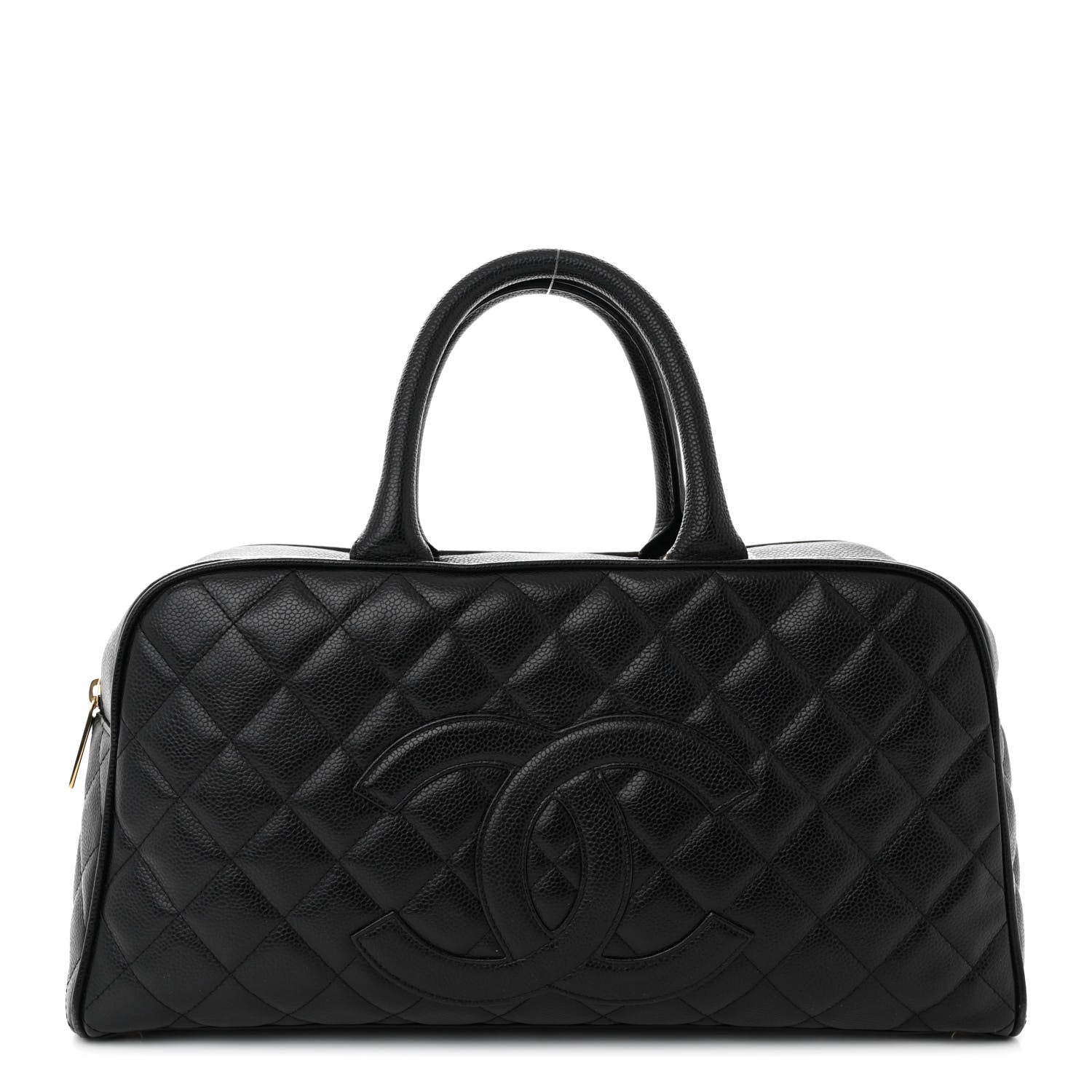 Chanel Caviar Quilted Boston Black 1 of 12
