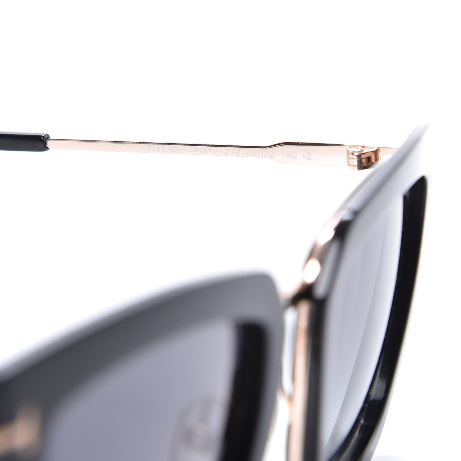 Tom Ford Lara Sunglasses TF573 Black 5 of 6