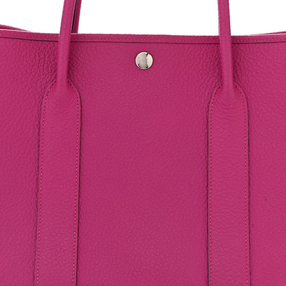 Hermes Vache Country Garden Party MM 36 Rose Pourpre 8 of 10