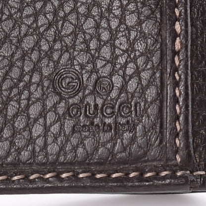 Gucci Calfskin Monogram Blondie Continental Wallet Dark Brown 7 of 9