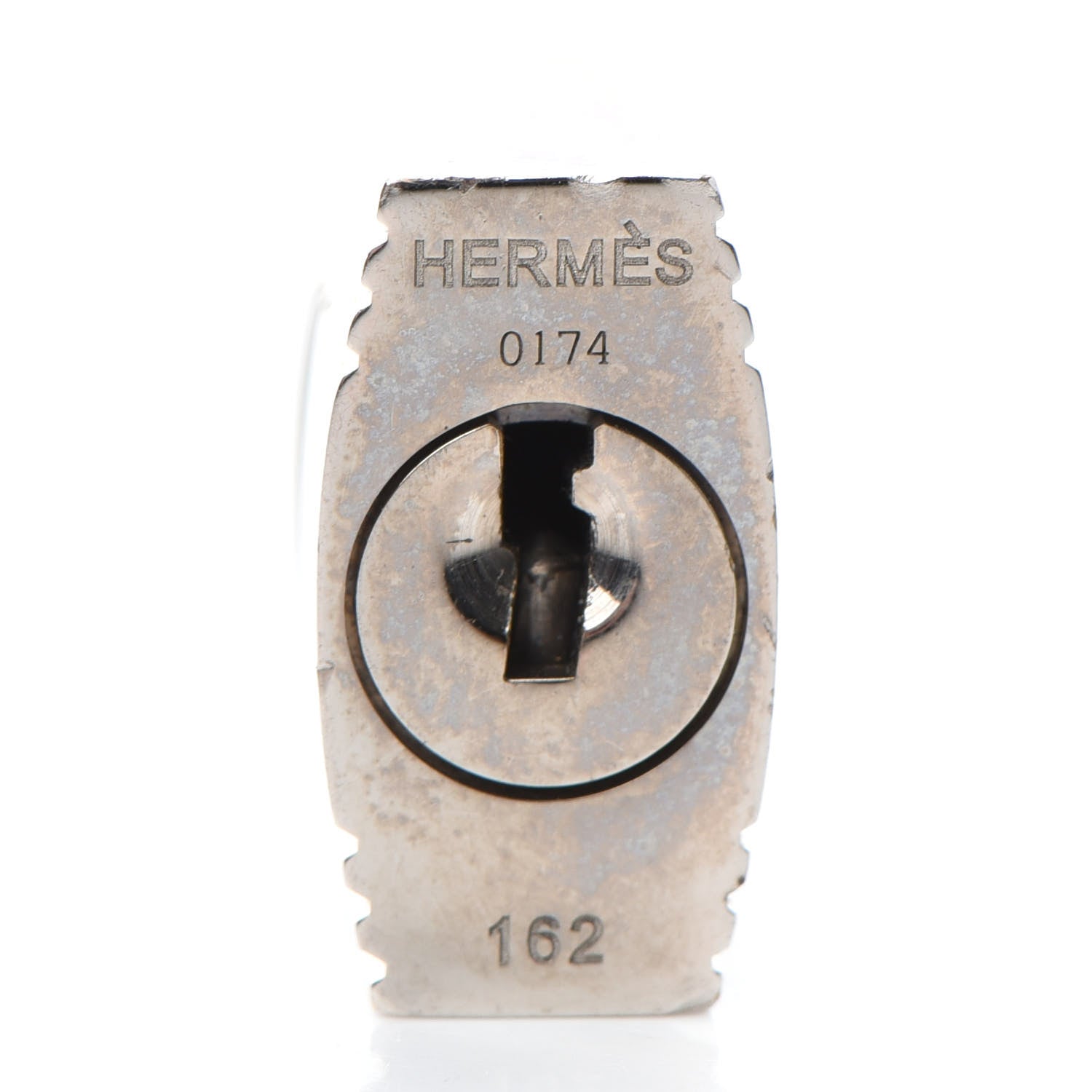 Hermes Palladium Cadena Lock and Key Set 4 of 7