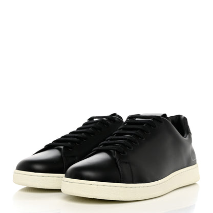 Valentino Garavani Calfskin Mens VLogo Sneakers 43 Black 3 of 9