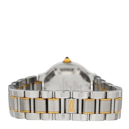 Cartier Stainless Steel 18K Yellow Gold 28mm Must de 21 Quartz Watch 3 of 4