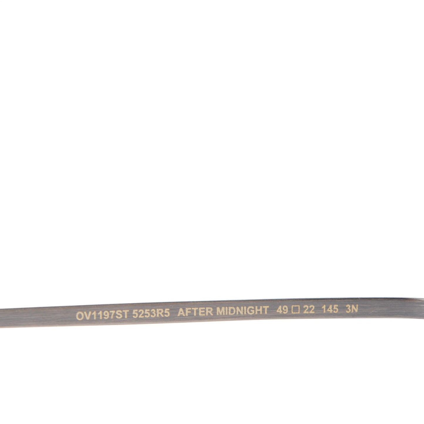 The Row After Midnight Round Sunglasses Pewter Blue