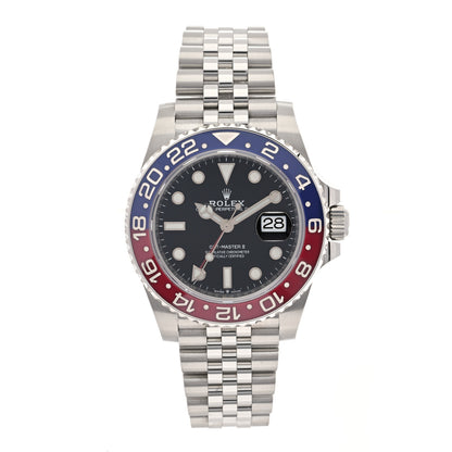 Rolex Stainless Steel 40mm Oyster Perpetual Date GMT Master Ⅱ Pepsi Watch 126710BLRO 1 of 5