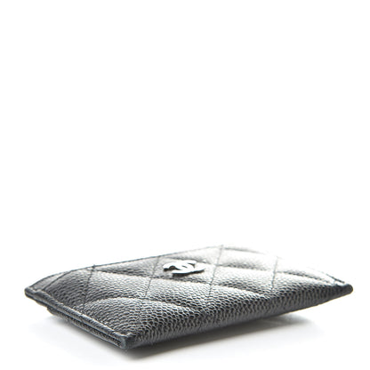 Chanel Caviar Quilted Card Holder Black 4 of 9