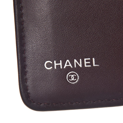 Chanel Caviar Quilted Yen Wallet Black 6 of 9