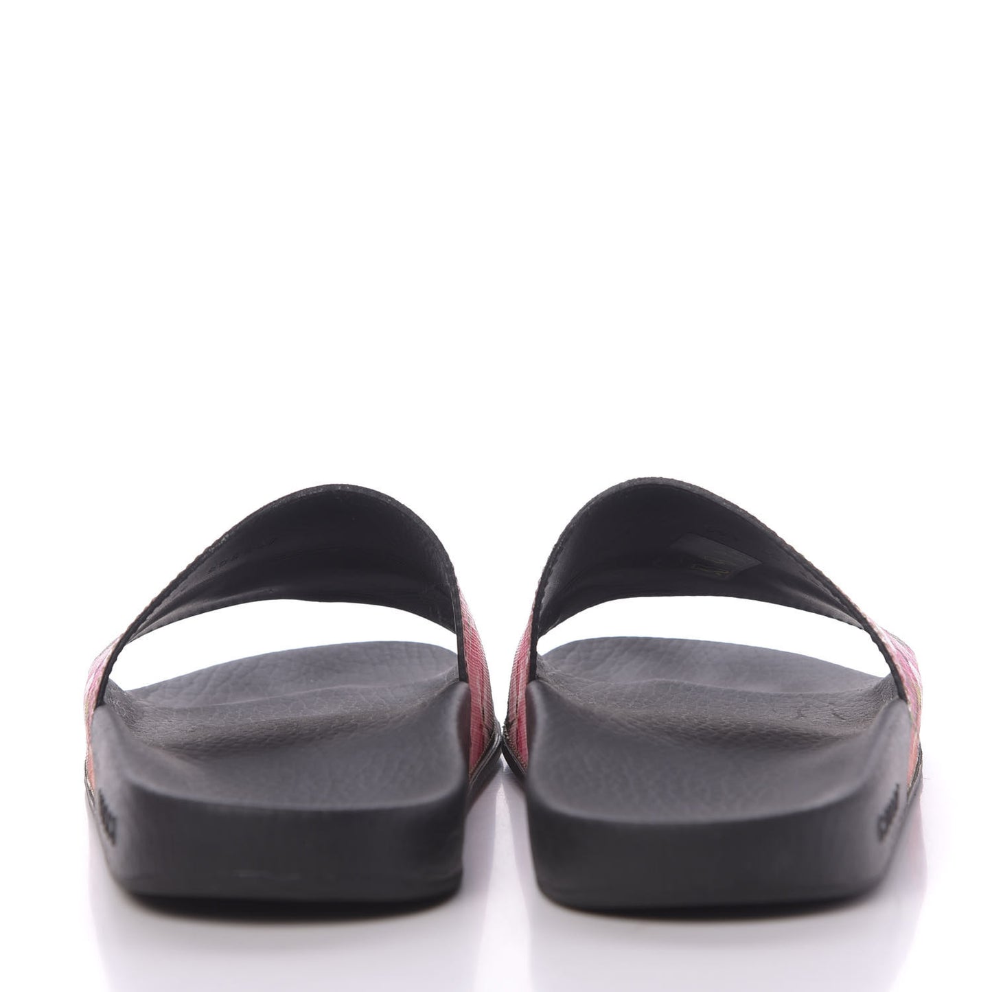 GG Supreme Monogram Blooms Slide Sandals 37 Beige Multicolor