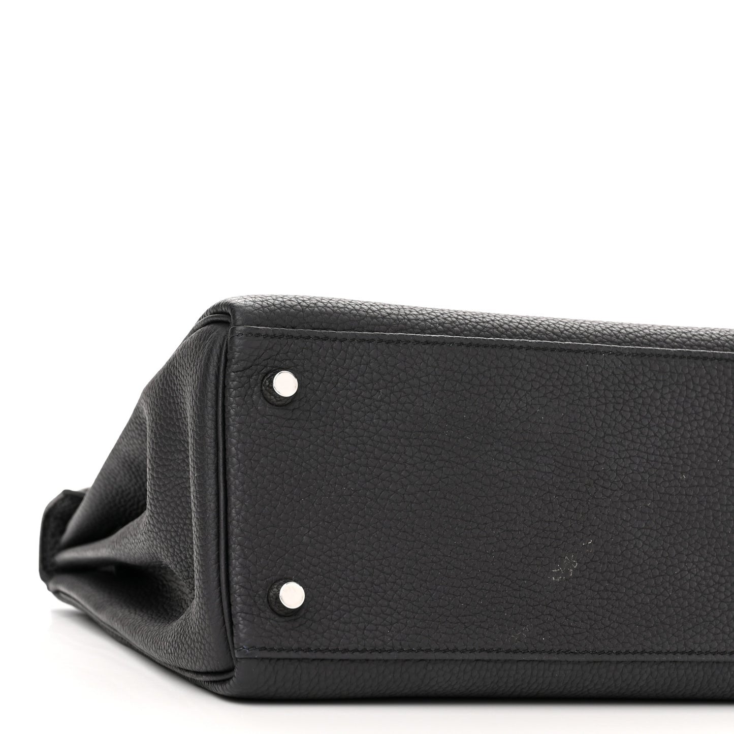 Togo Au Galop Kelly Retourne 28 Bleu Indigo Black Cuivre