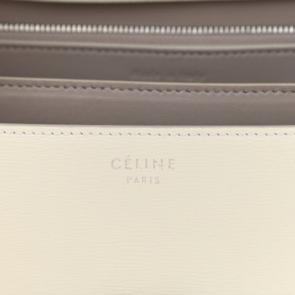 Celine Liege Calfskin Medium Classic Box Flap Bag White 4 of 10