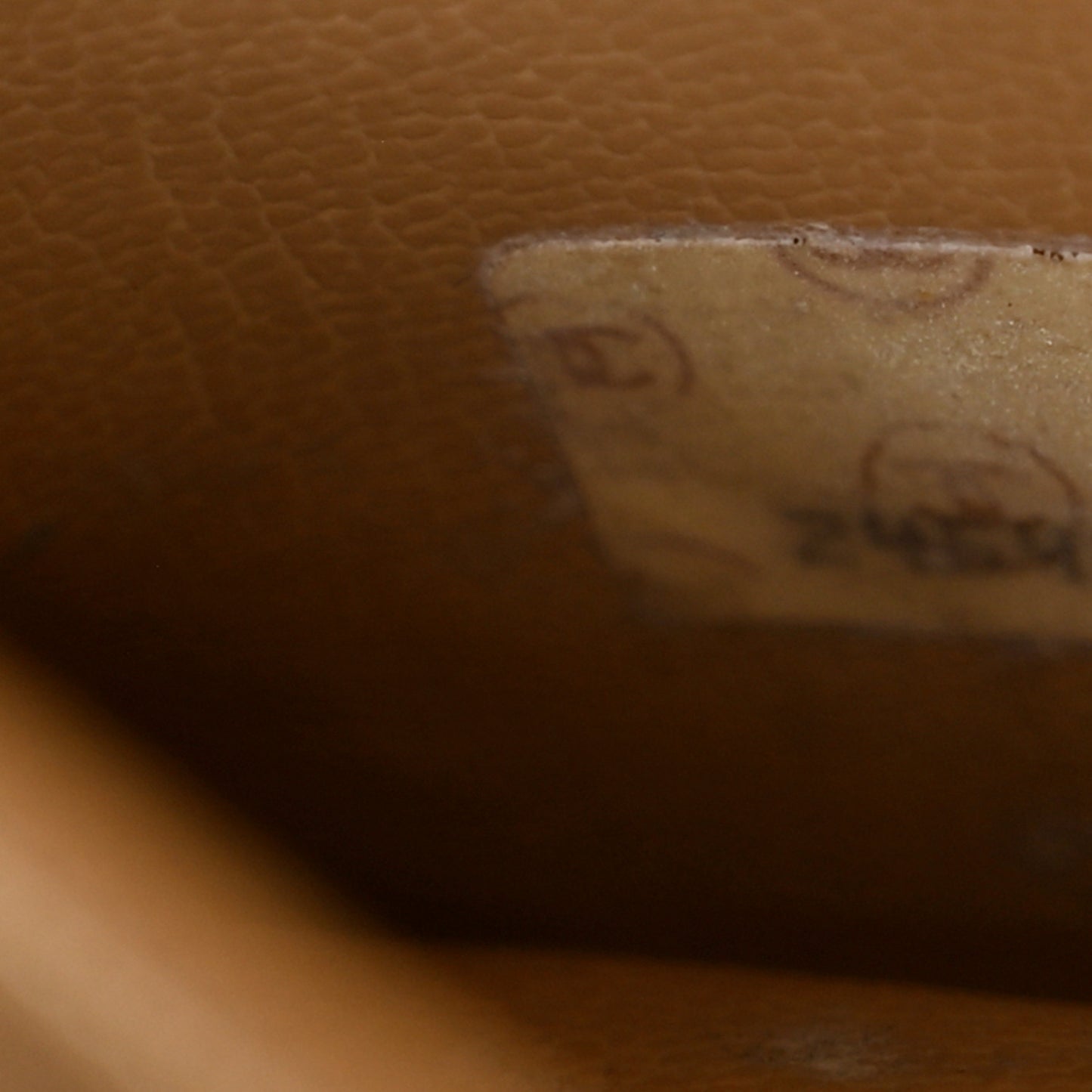 Lambskin Quilted Drawstring Bucket Bag Beige