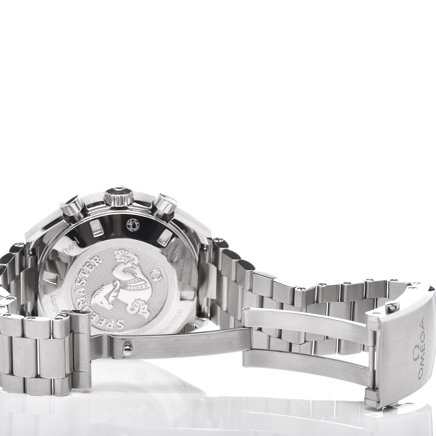 Omega Stainless Steel 42mm Speedmaster Mark ll Co-Axial Chronograph Automatic Watch Black 327.10.43.50.01.001 6 of 6
