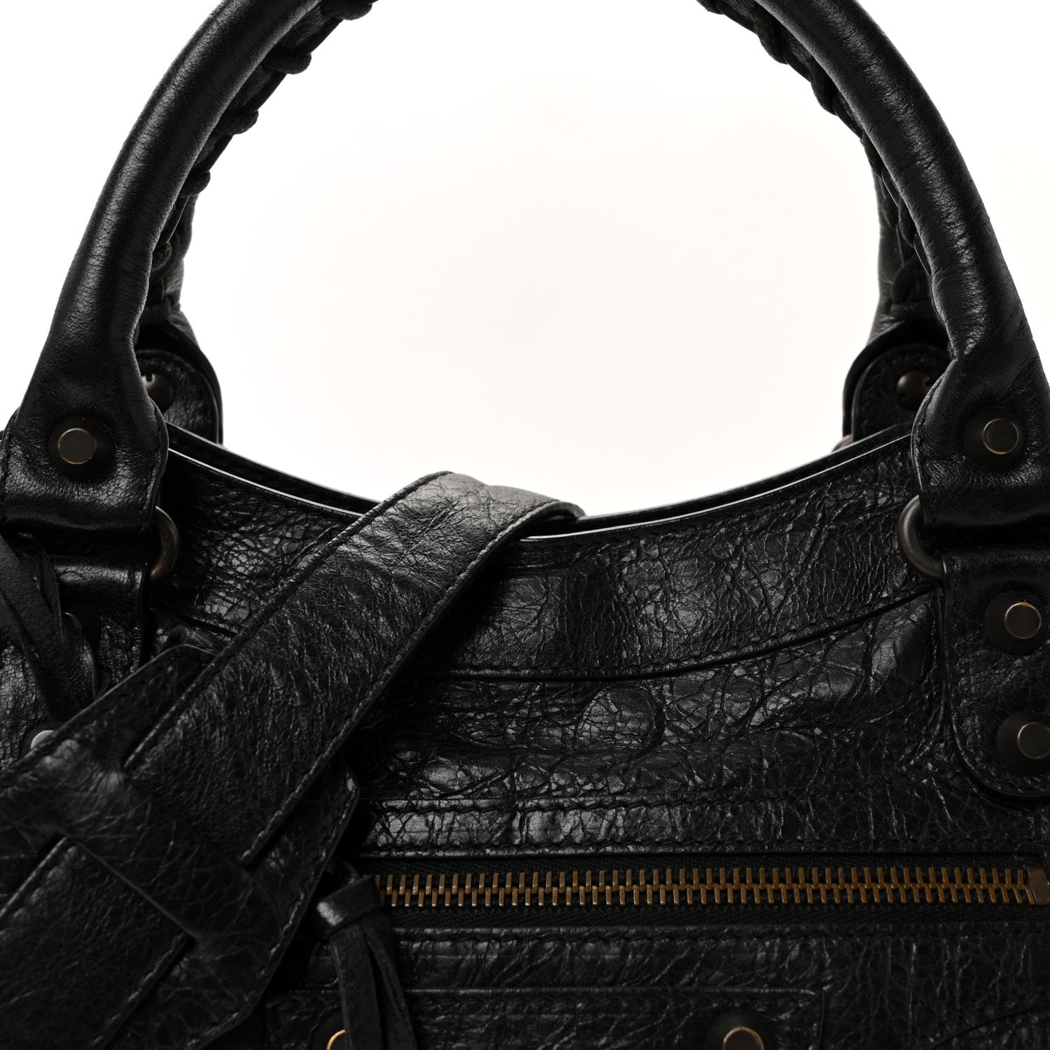 Balenciaga Agneau Classic Hardware Town Black 8 of 10