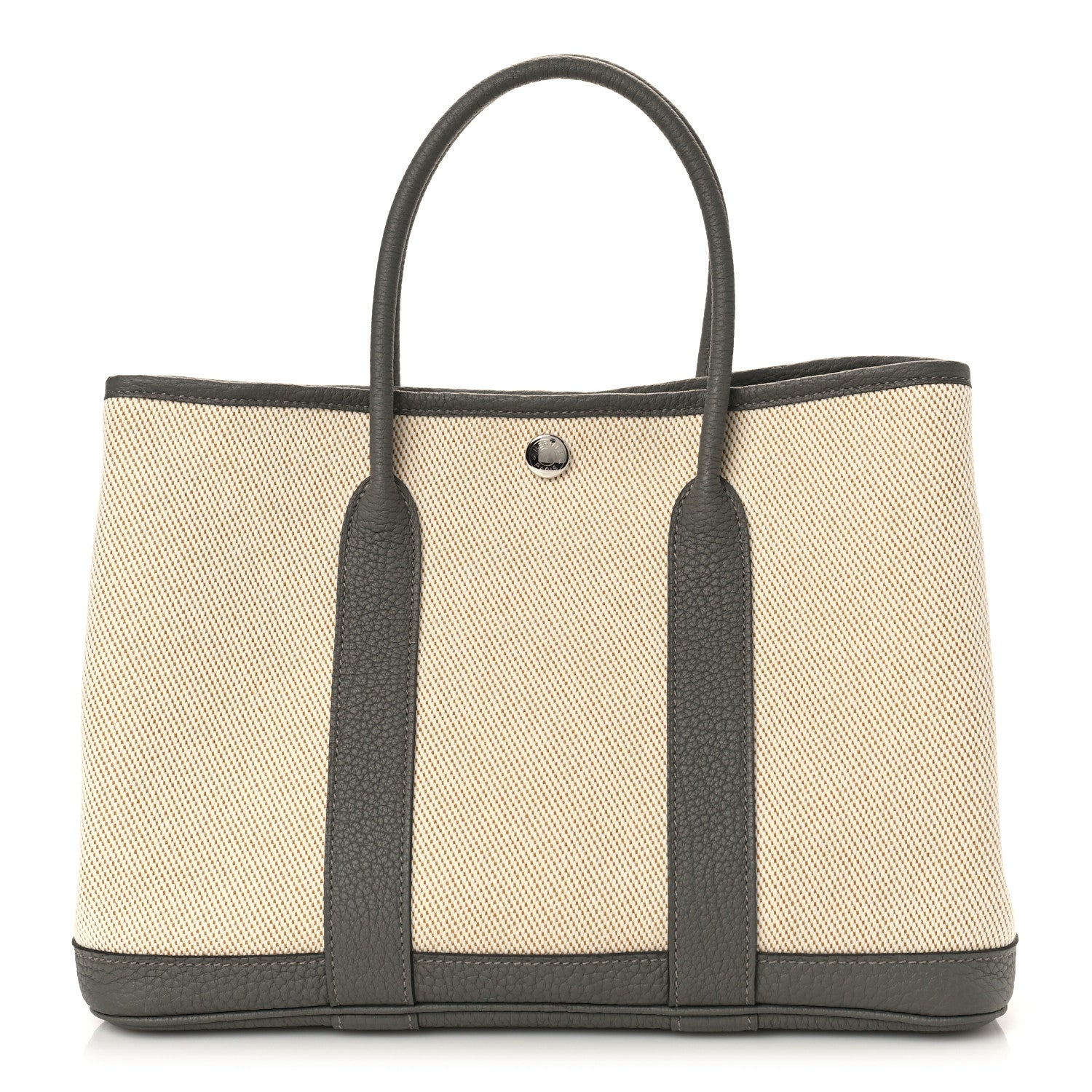 Hermes Toile Militaire Negonda Garden Party 30 TPM Beton Gris Meyer 1 of 8