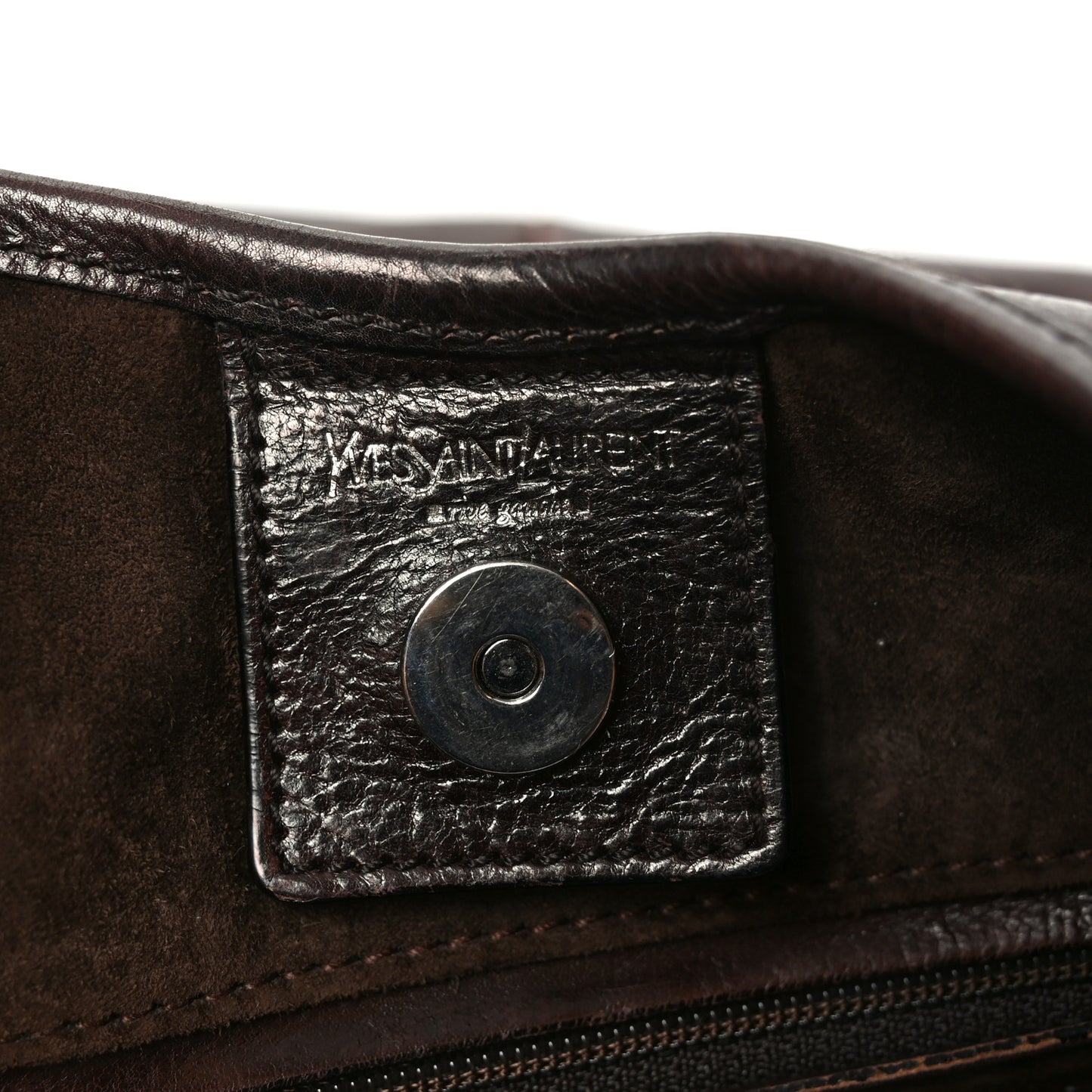 Buffalo Leather Horn Medium Mombasa Bag Brown
