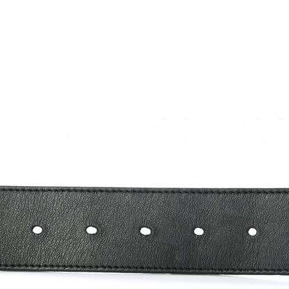 Gucci Moon Calfskin Nickel Double G 40mm Belt 85 34 Black 4 of 5