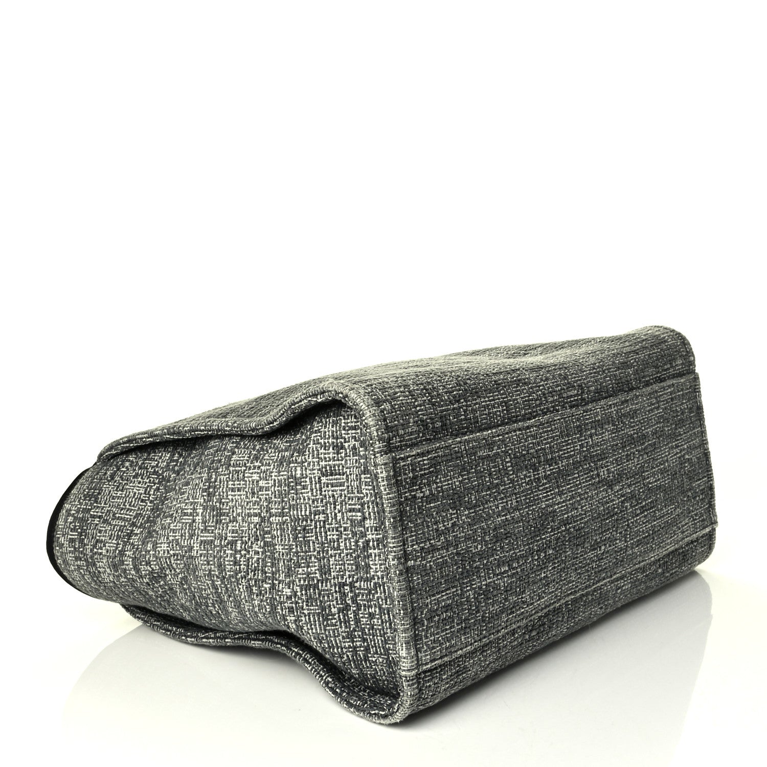 Chanel Tweed Medium Deauville Tote Charcoal 3 of 7