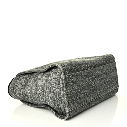 Chanel Tweed Medium Deauville Tote Charcoal 3 of 7
