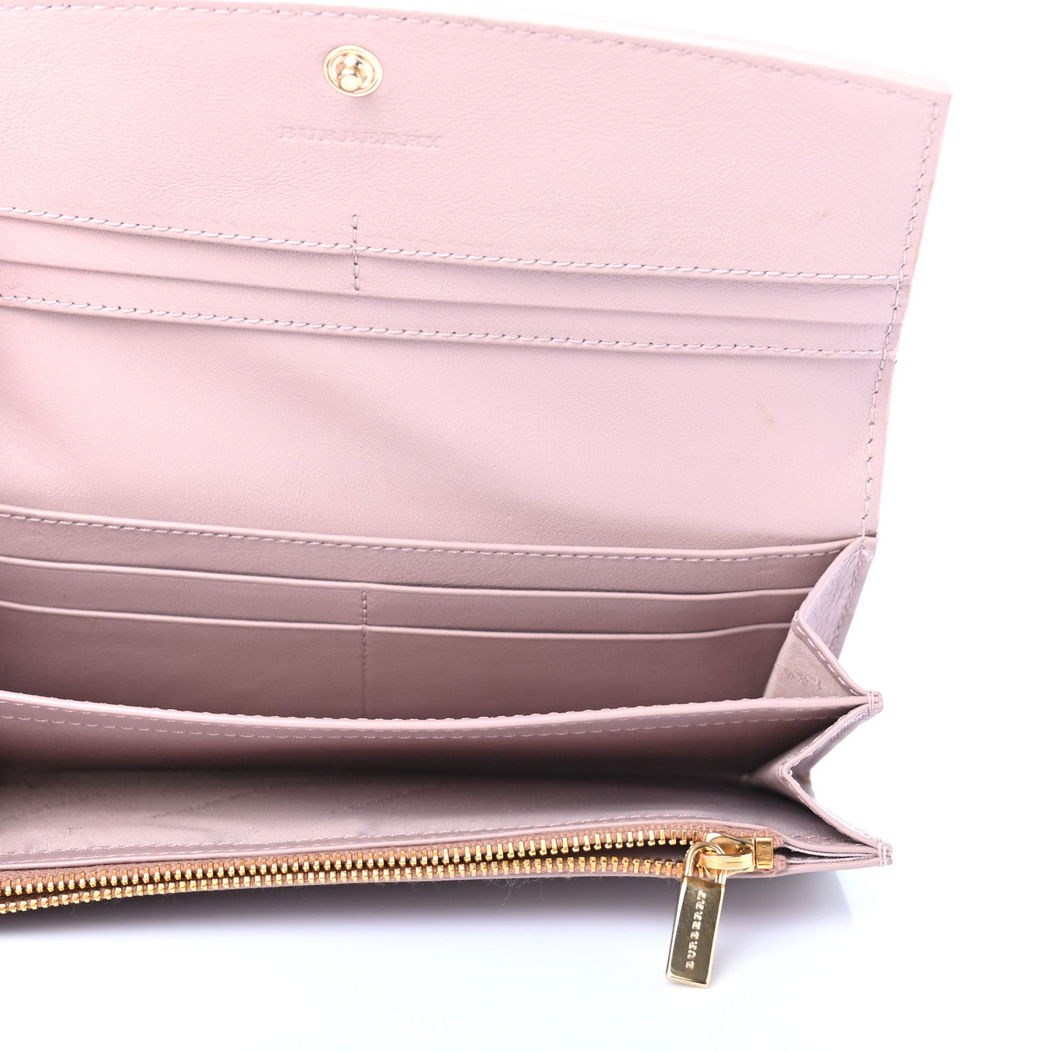Burberry Patent Glitter Porter Continental Wallet Pale Orchid 5 of 7