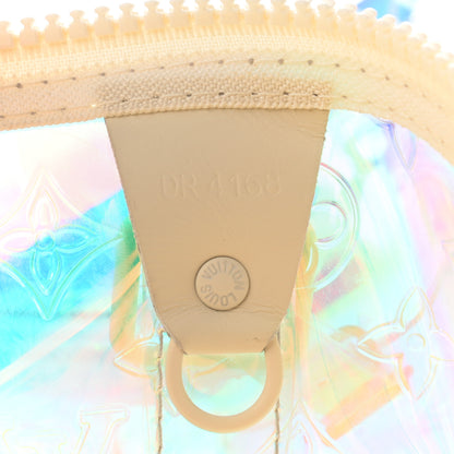 Louis Vuitton PVC Monogram Keepall Bandouliere 50 Iridescent Prism 6 of 11