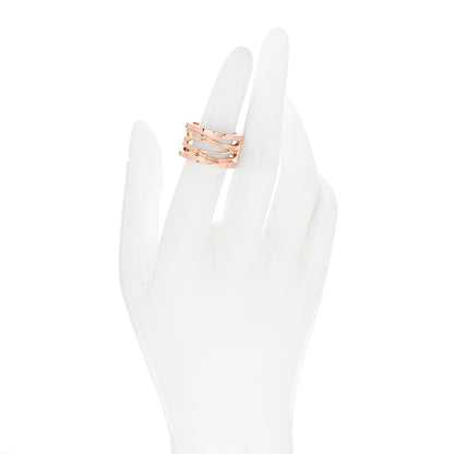 Bulgari 18K Rose Gold B.Zero1 Legend Four-Band Ring 52 6 2 of 7