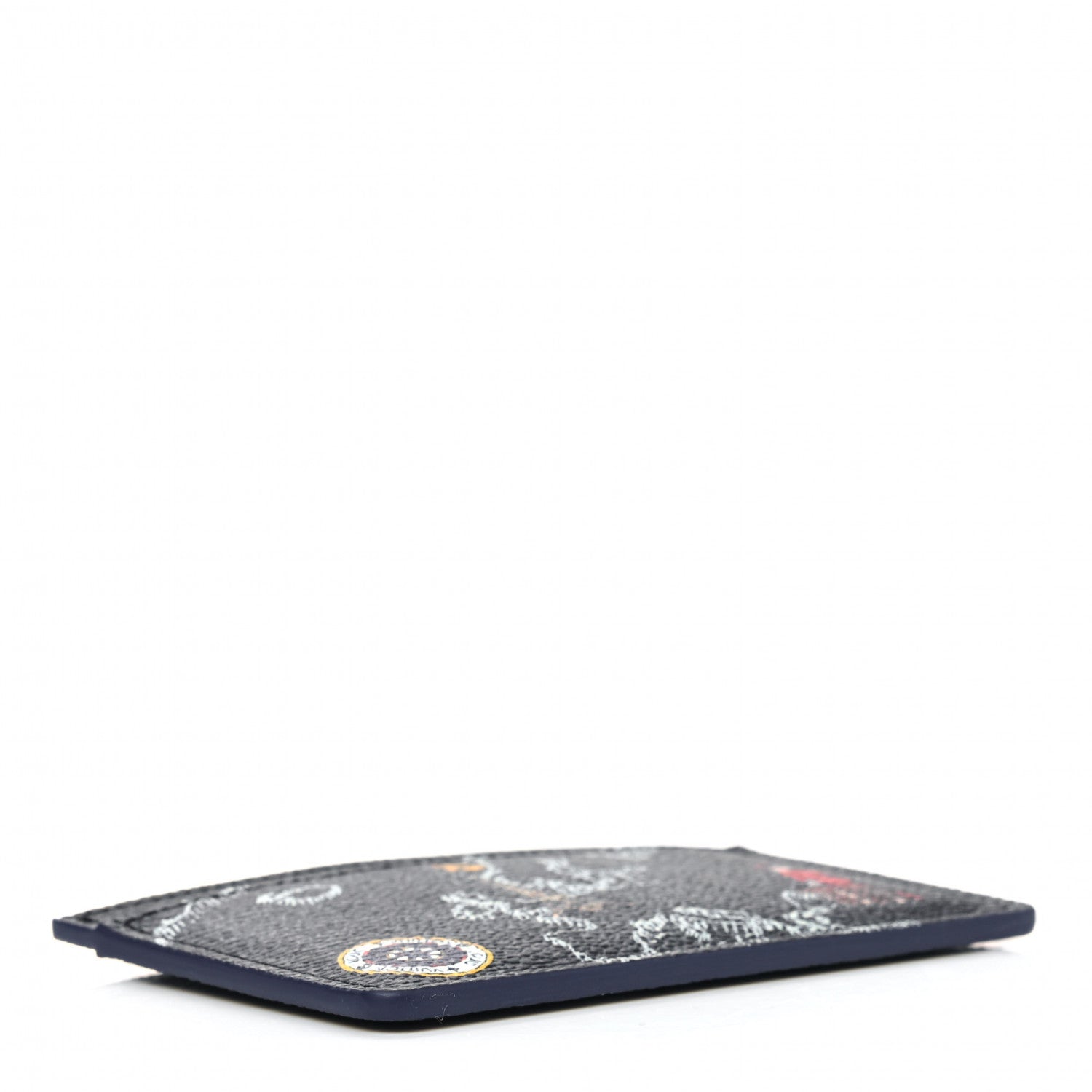 Louis Vuitton Damier Graphite World Map Porte Cartes Simple 3 of 4